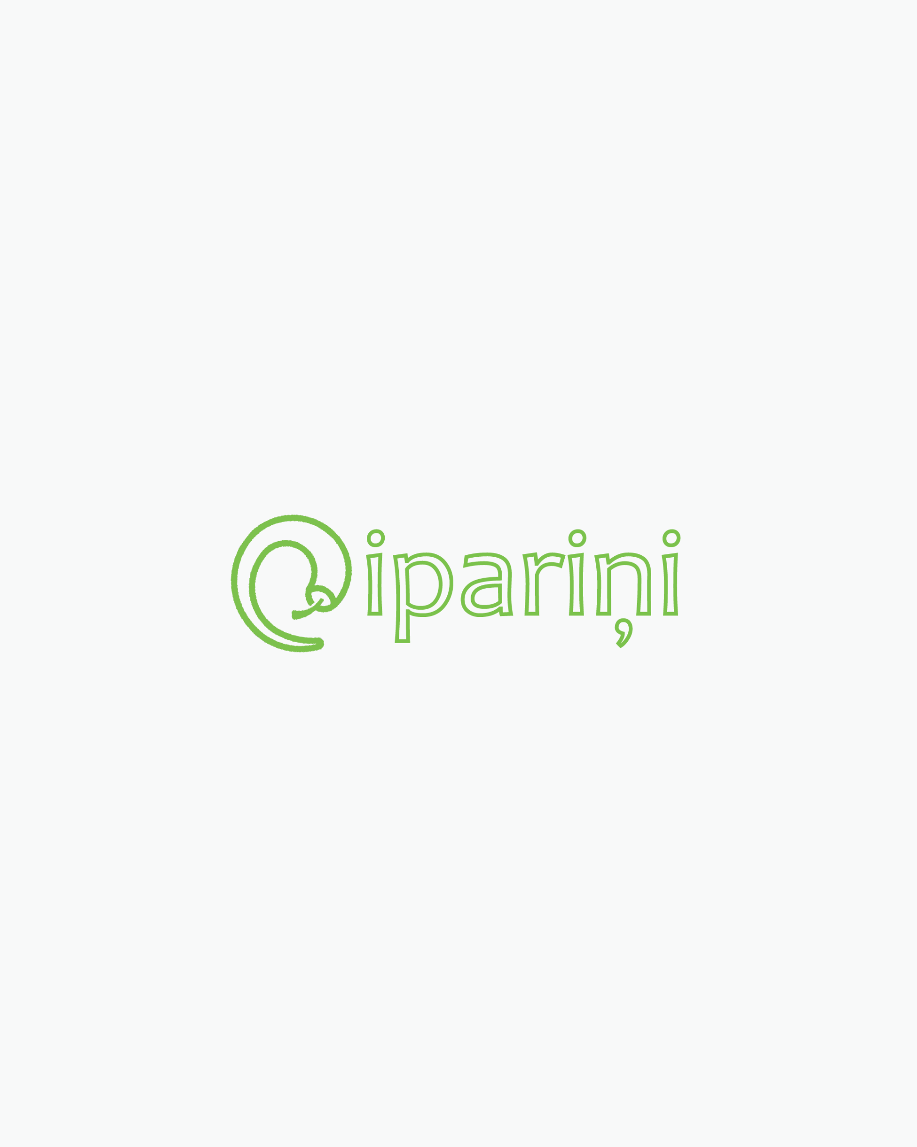 Pipariņi brand logo on a light background